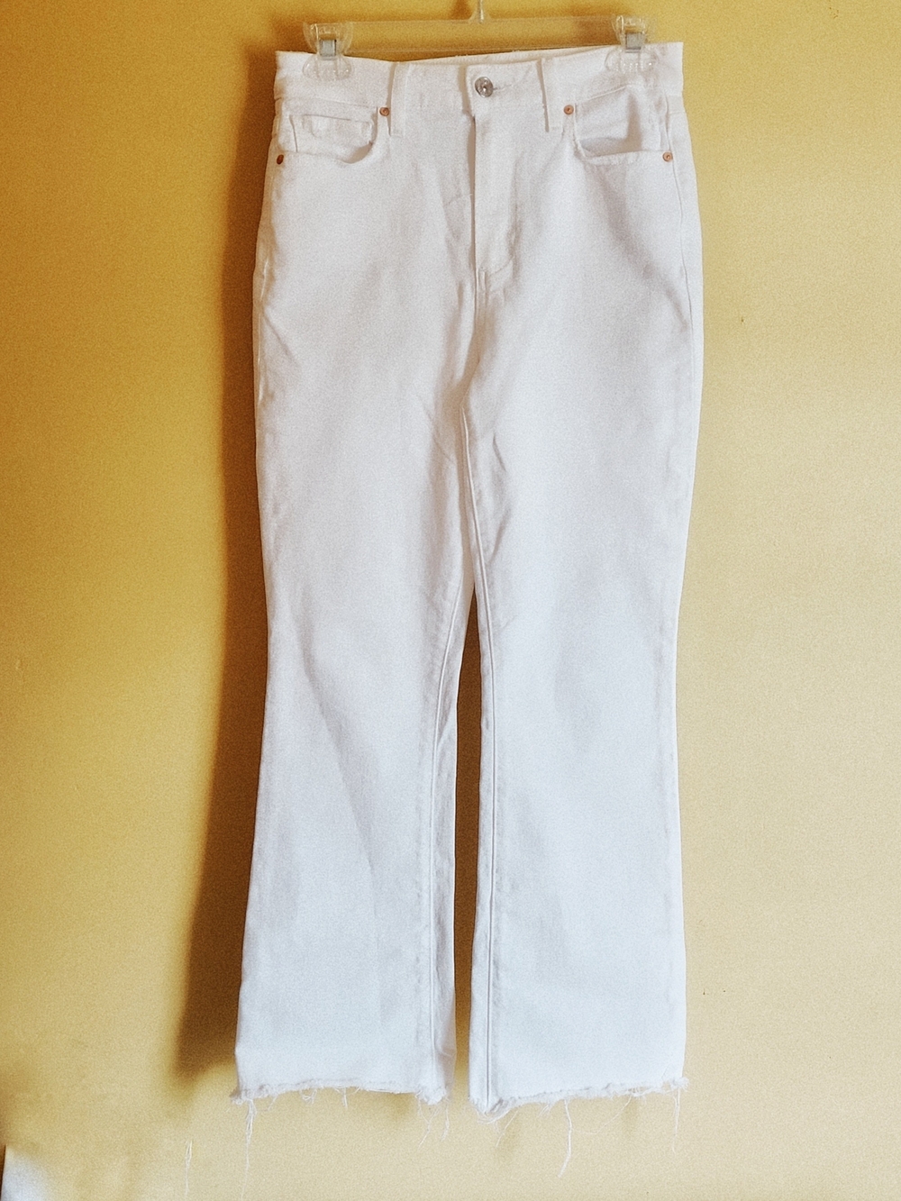 PAIGE Claudine White Jeans - Size 25